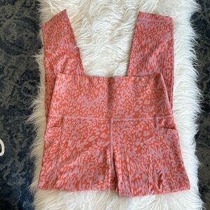 Athleta salutation stash pocket tights legging size Small